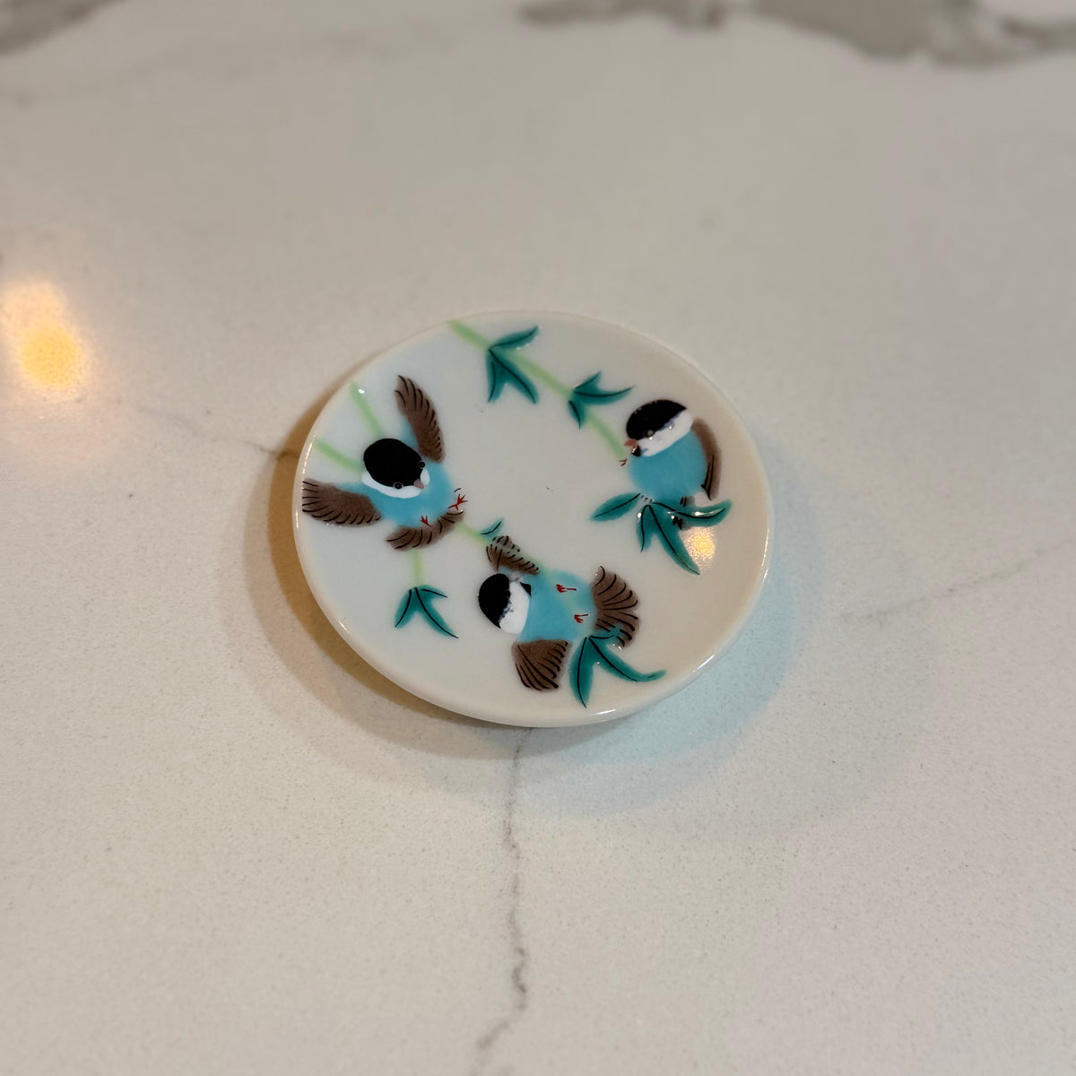 Kutani Princess Chopstick Holders (Tiny Plates)