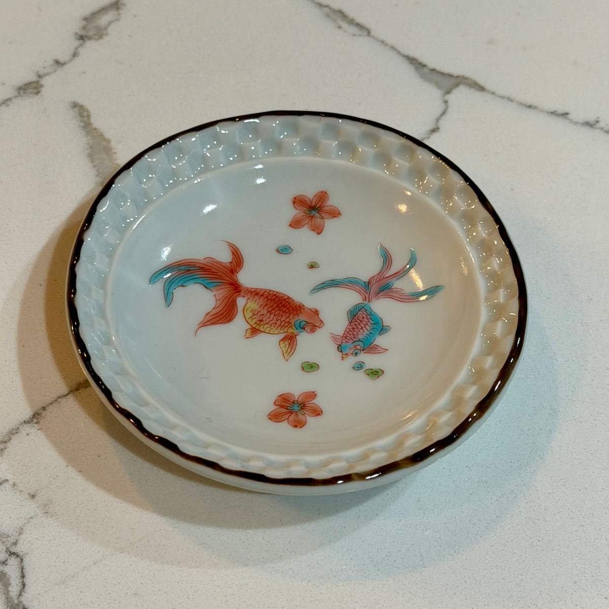 Rainbow Angelfish Dessert Dish