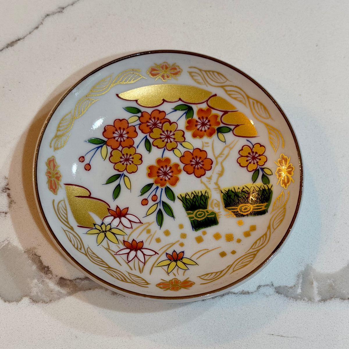 Golden Garden Plate