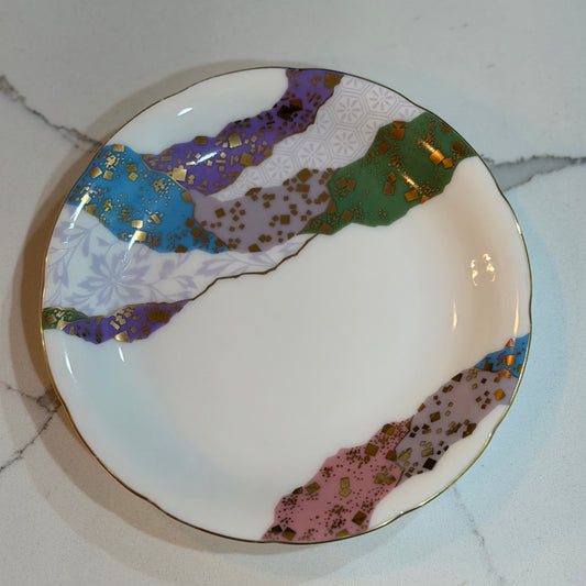Modern Geo Foil Plate
