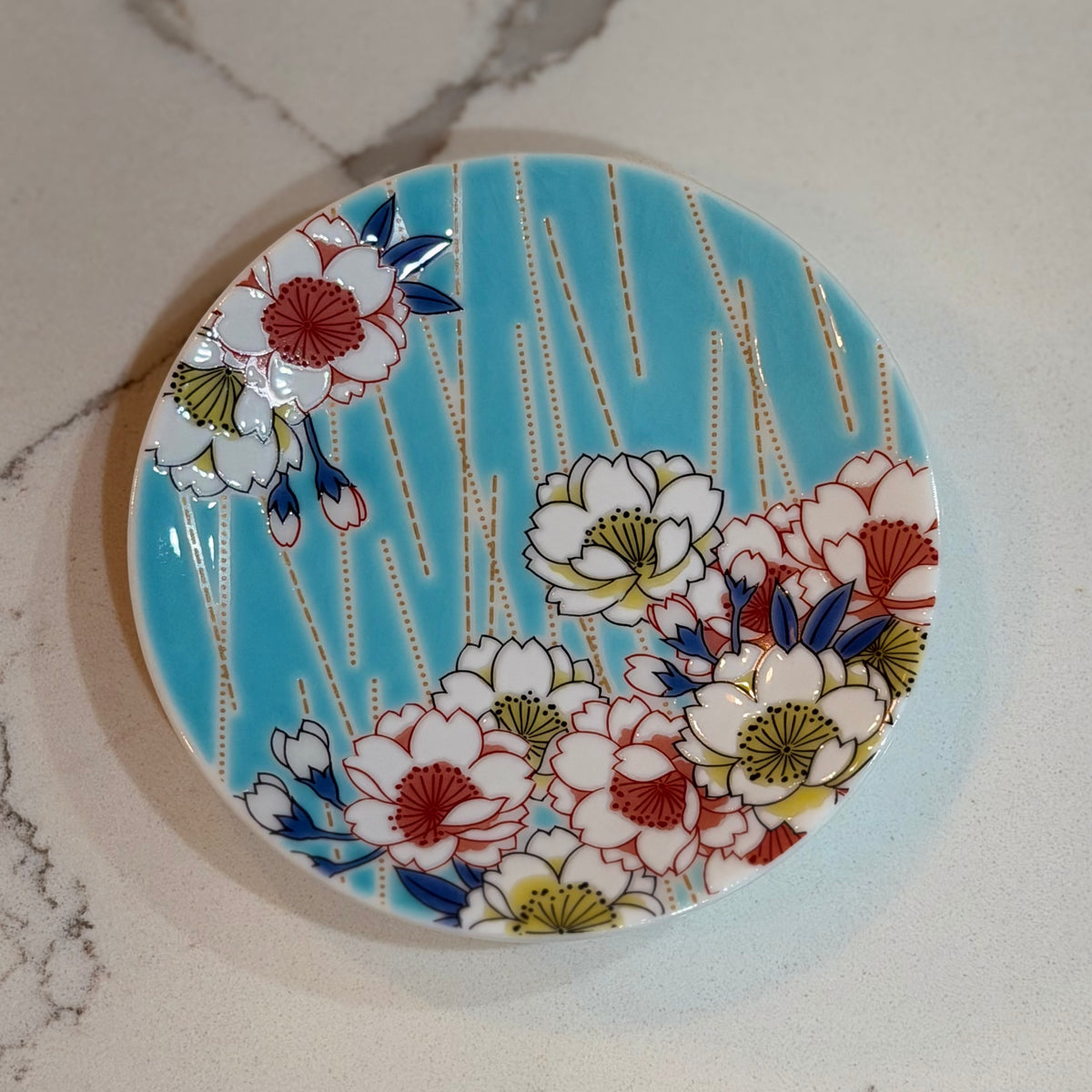 Cherry Blossom Sky Plate