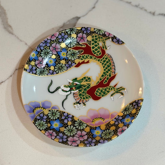 Kutani Dragon's Breath Plate
