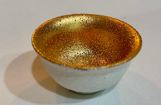 Rose Gold Foil Teacup
