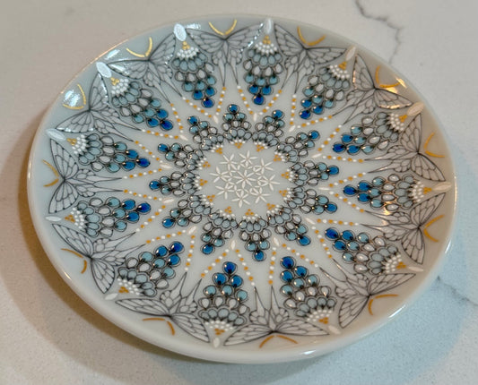 Kutani Butterfly Plate