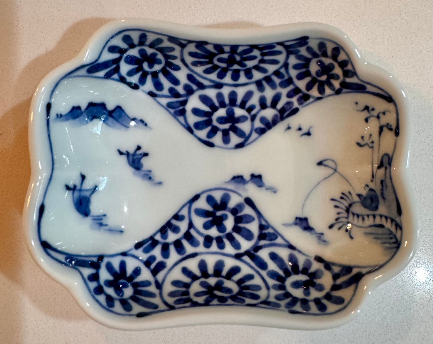 Oceans to Mountain Scalloped Dish