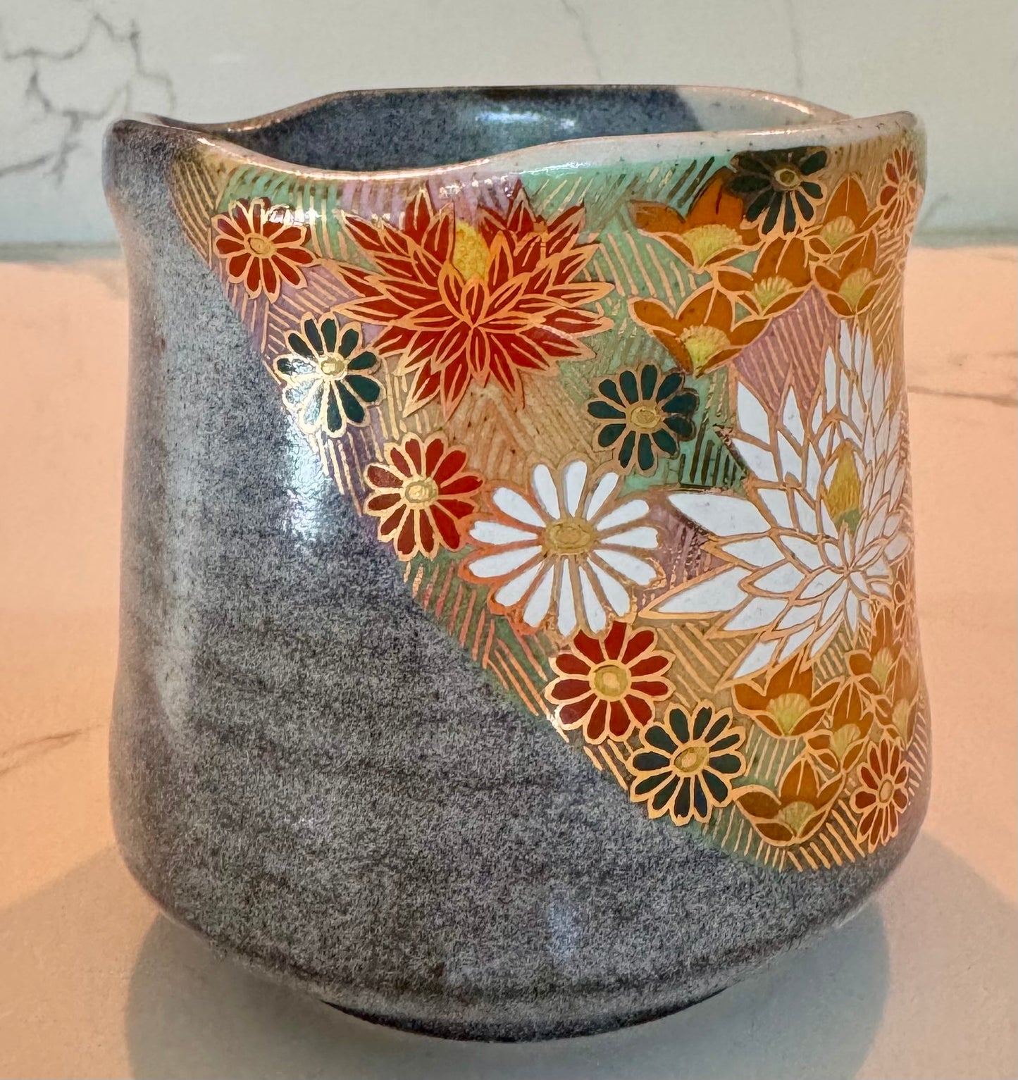 Kutani Guilded Teacup
