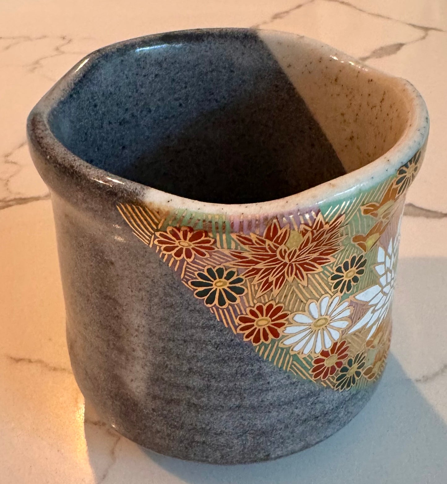 Kutani Guilded Teacup