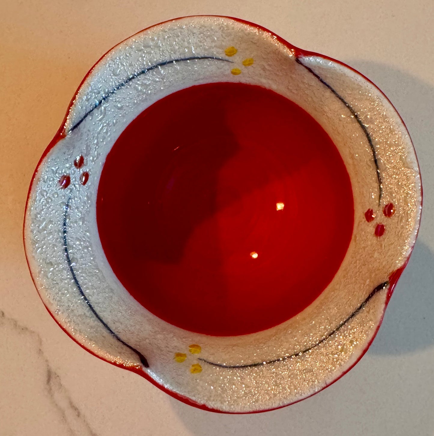Darling Tulip Teacup- Red