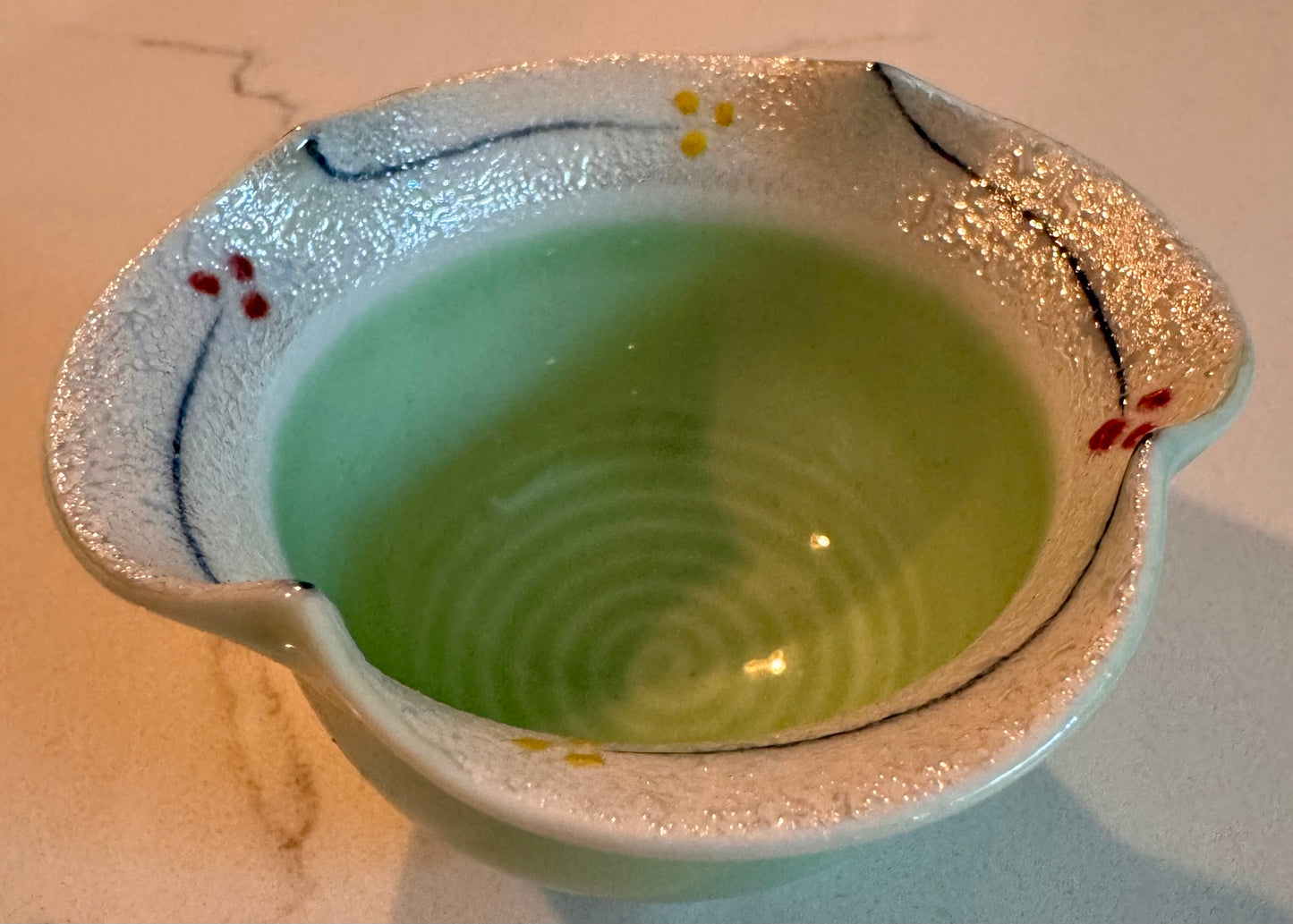 Darling Tulip Teacup- Seafoam