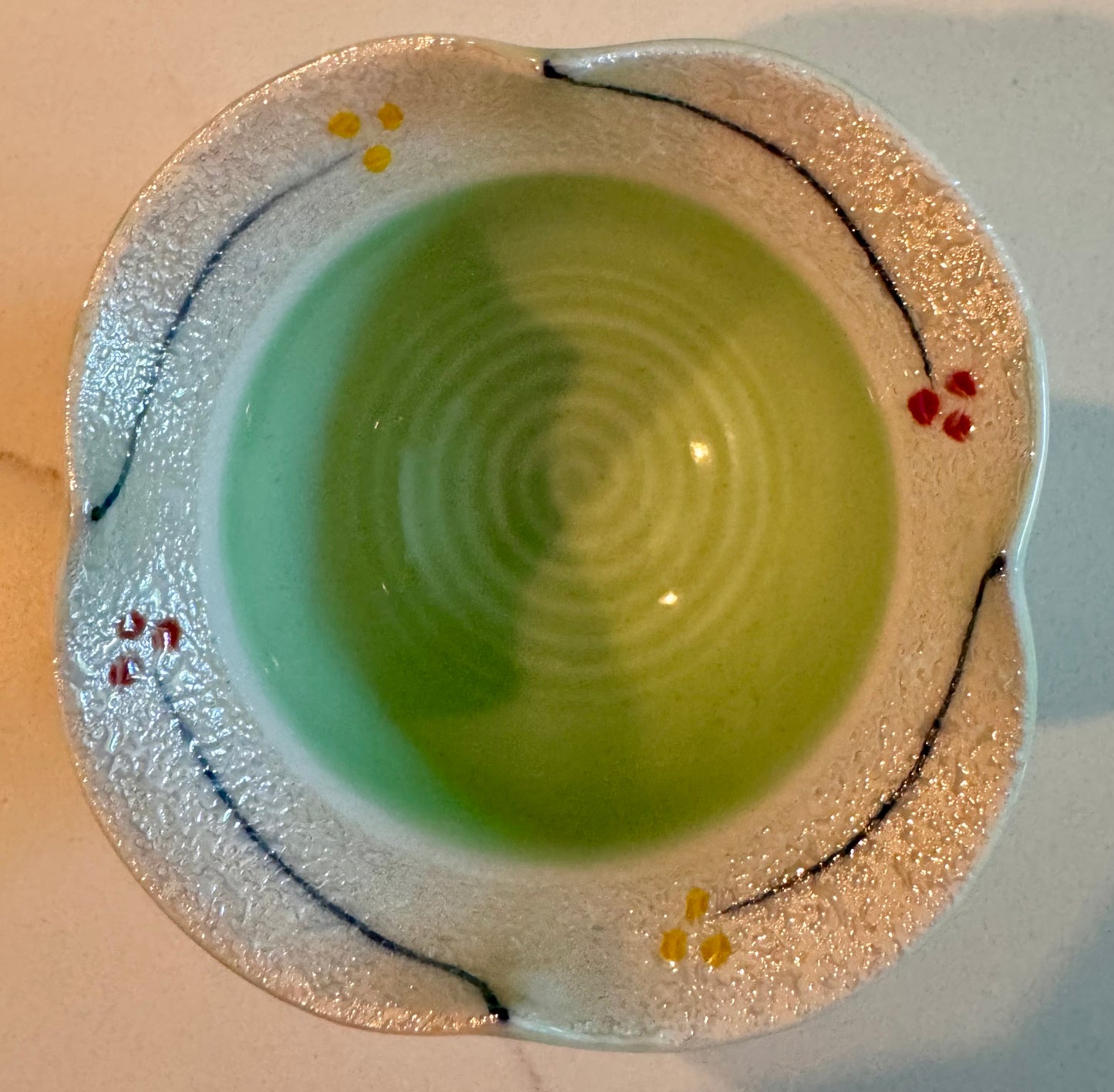 Darling Tulip Teacup- Seafoam