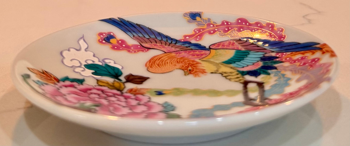 Kutani Floral Spring Plate