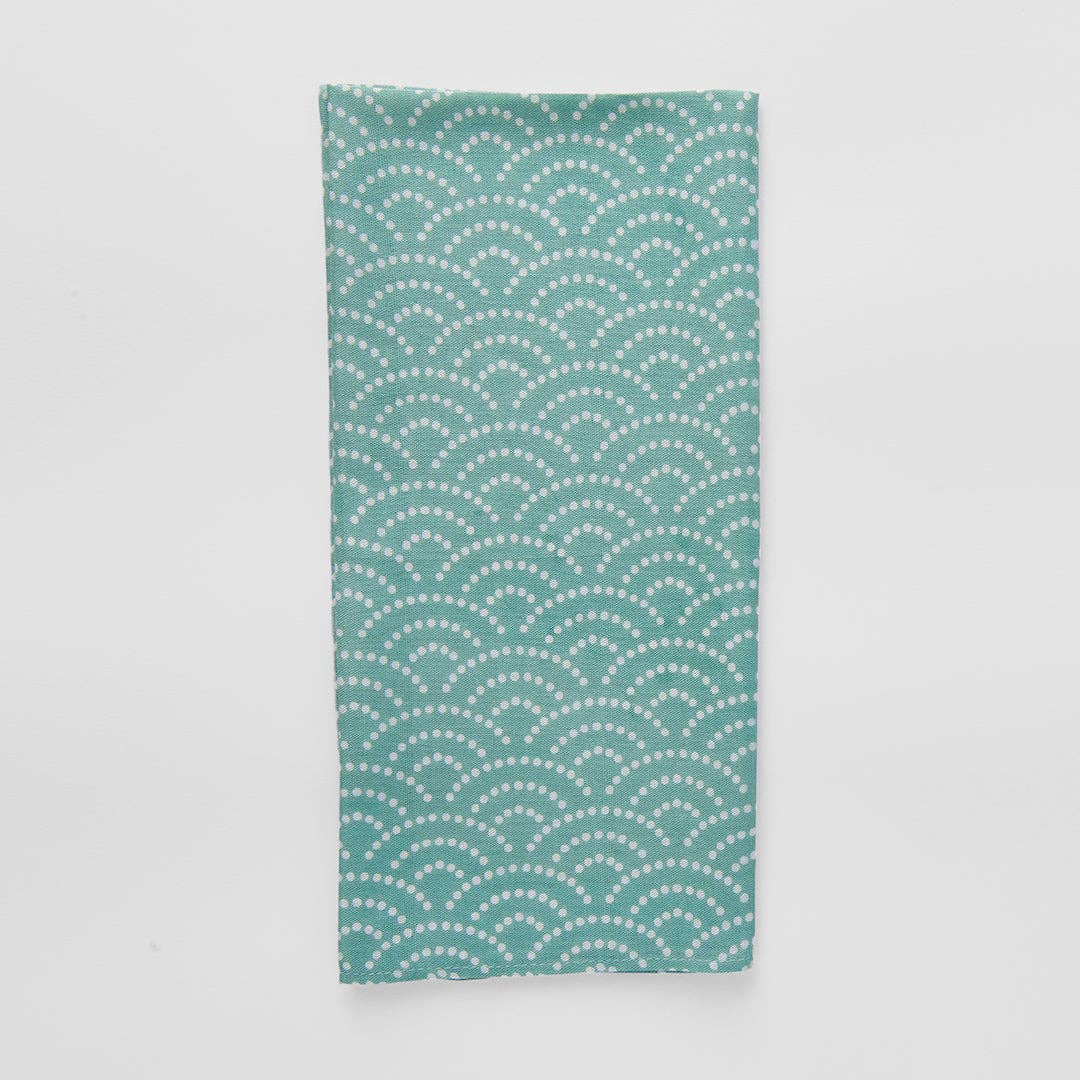 Green Furoshiki Wrap- Large