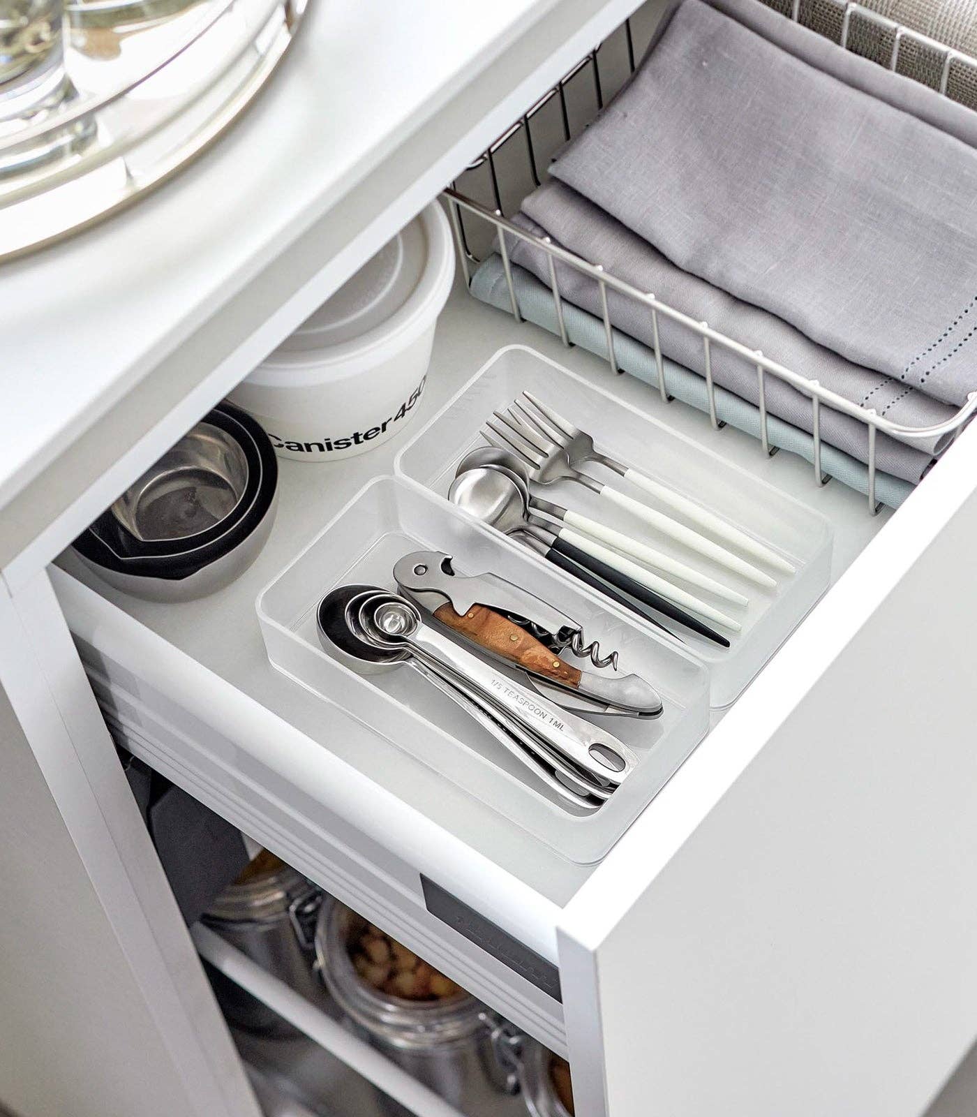 Stackable Clear Organizers [Set of 2] - Small