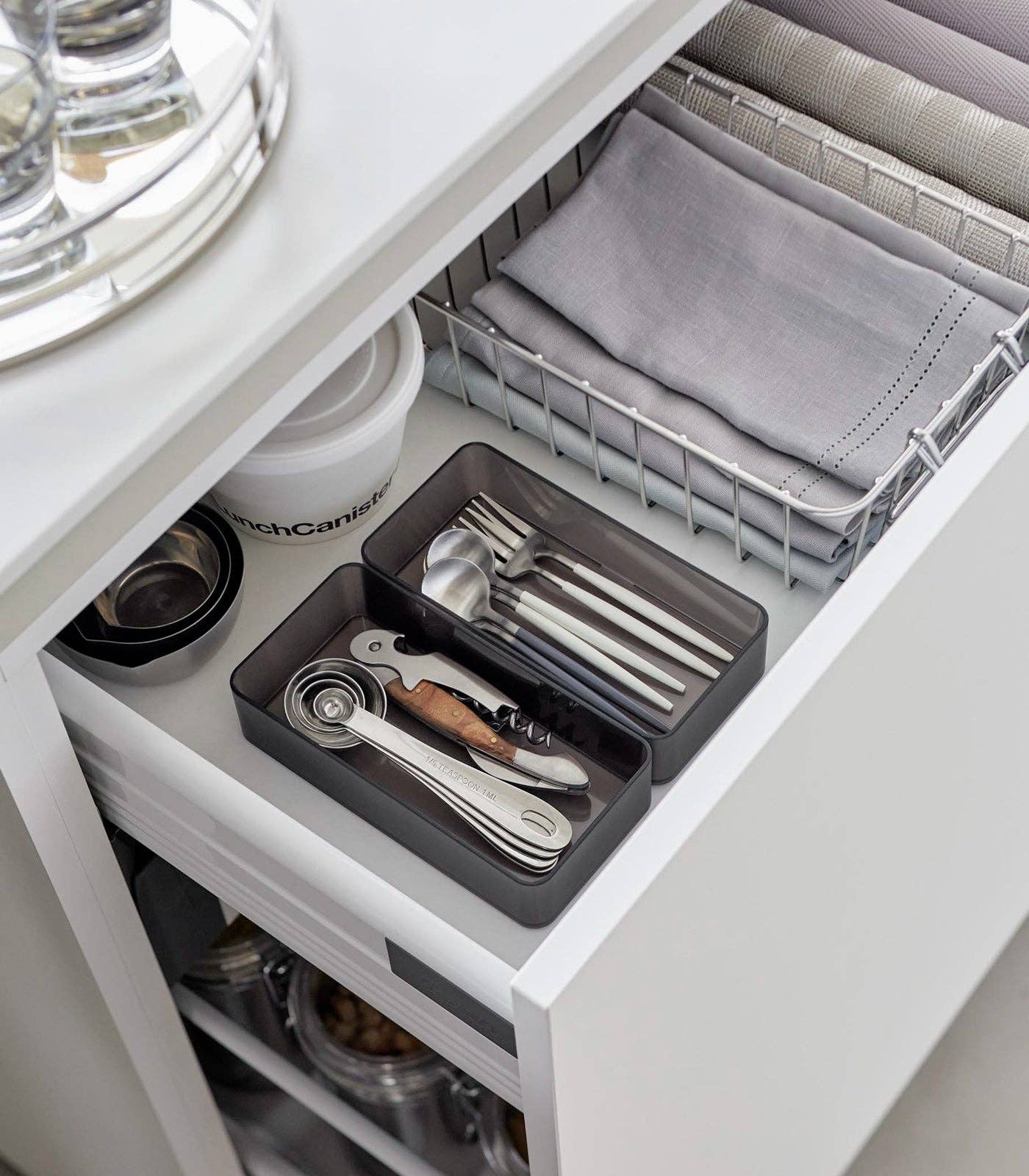 Stackable Clear Organizers [Set of 2] - Large