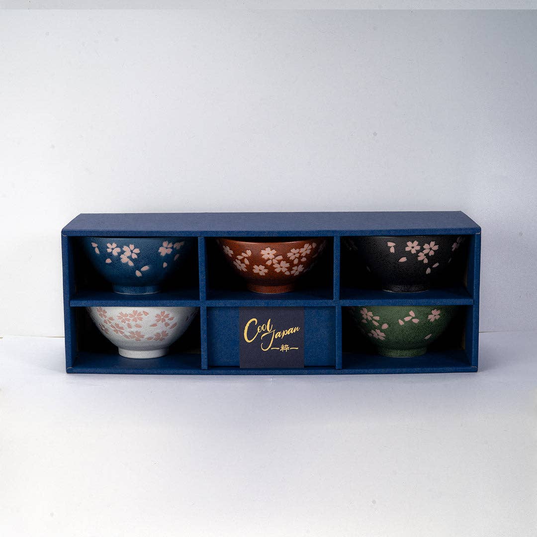 5 Piece Sakura Bowl Gift Set